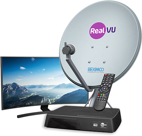Download Realvu Own Satellite Dish Dth Service 100 Sd Set Top Box In Bangladesh Png Image With No Background Pngkey Com