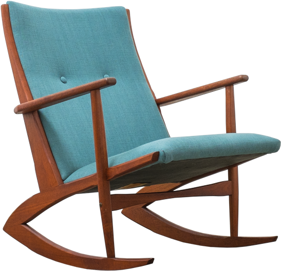 Iconic Danish Rocking Chair, Model - Rocking Chair - Free Transparent ...