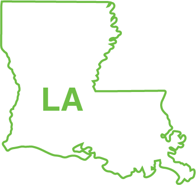Louisiana State Outline - Louisiana Black And White, HD Png Download ,  Transparent Png Image - PNGitem