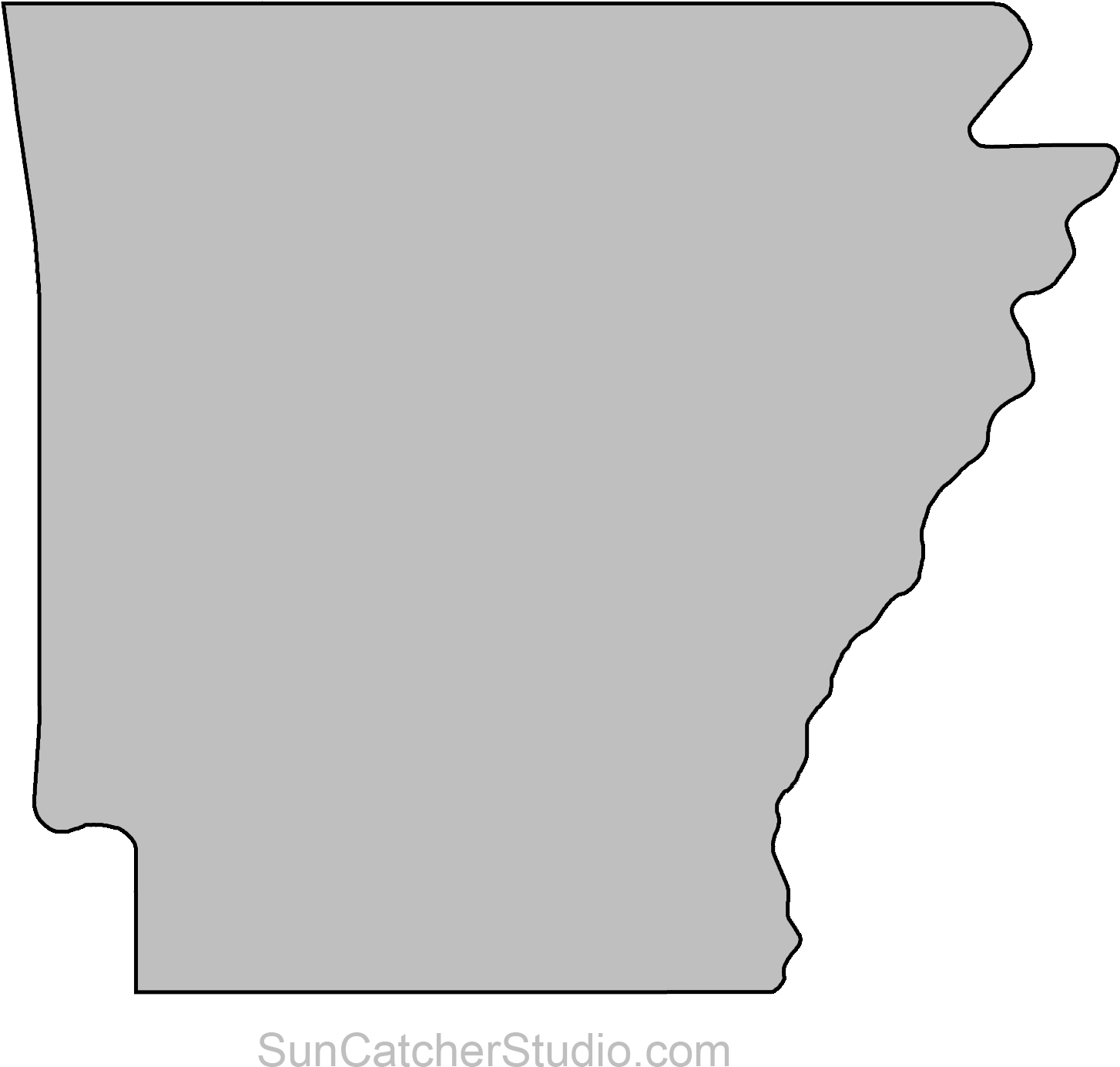 Shape Outline Of Arkansas Free Transparent PNG Download PNGkey   176 1763249 Louisiana Outline Png 