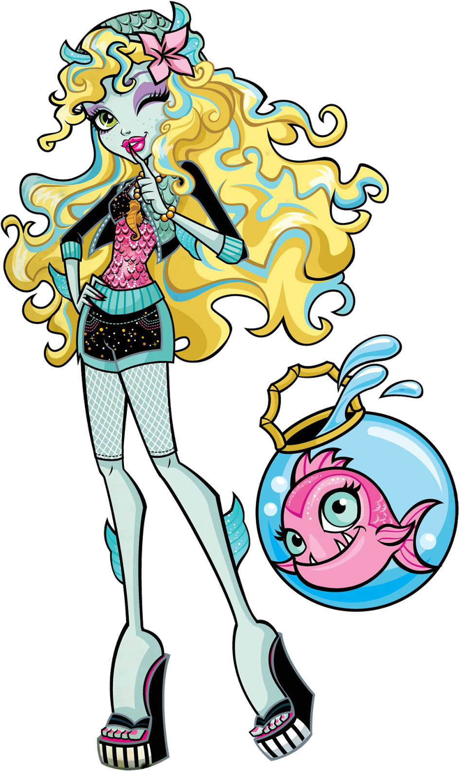 Download Go To Image Monster High Lagoona Blue Poster Png Image With No Background Pngkey Com