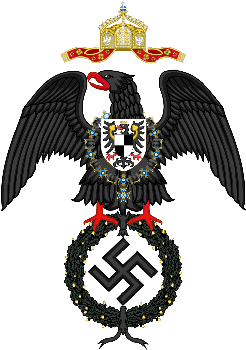 Download Coa Nazi Imperial Germany Central Victory By Tiltschmaster ...