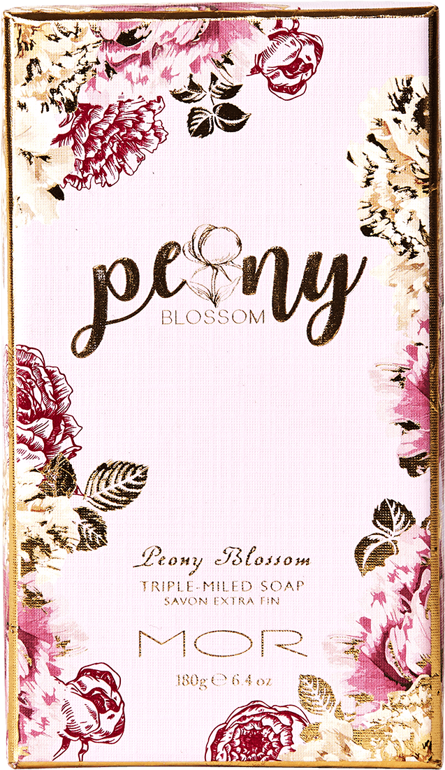 Pb02 Peony Blossom Triple Milled Soap Box - Greeting Card (1000x1200), Png Download