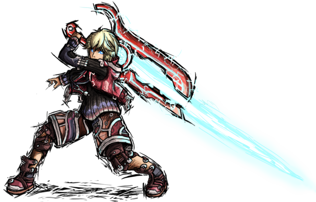 Shulk - Shulk Smash Bros Ultimate - Free Transparent PNG Download - PNGkey