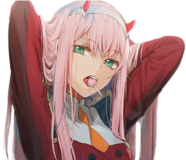 Zero two png без фона