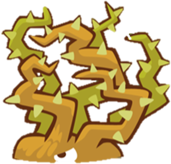 Download Desert Thorn - Thorn Bush Clip Art PNG Image with No ...