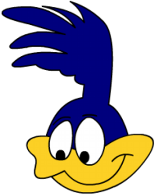 Roadrunner 📢 - Road Runner Cartoon Face - Free Transparent PNG Download ...