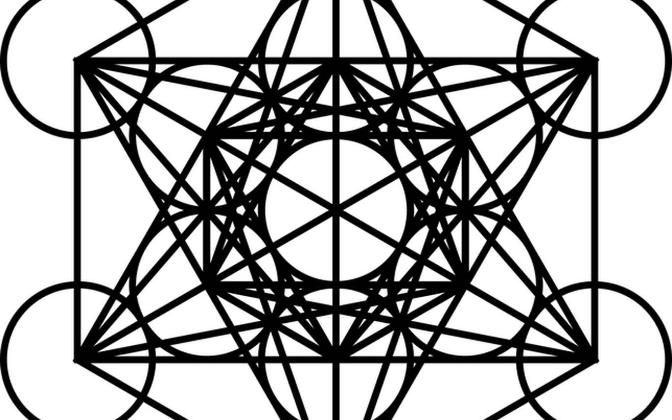 Free Vector Graphic - Metatron's Cube Flag - Free Transparent PNG ...