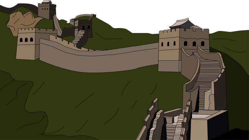 Free Great Wall Of China Clip Art - Clip Art - Free Transparent PNG ...