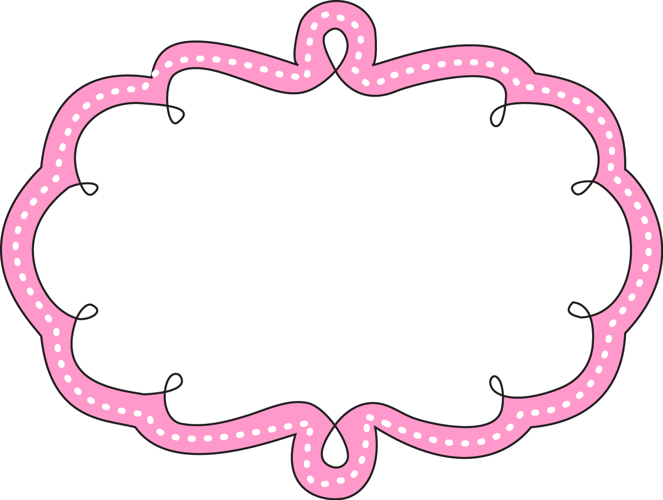 Download Doodle Frames Cute Frames Name Labels Borders And Borders And Frames Png Image With No Background Pngkey Com
