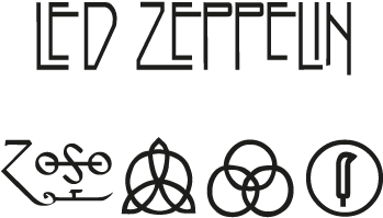 Led Zeppelin Vector Logo - Logo Led Zeppelin Vectorizado (400x400), Png Download