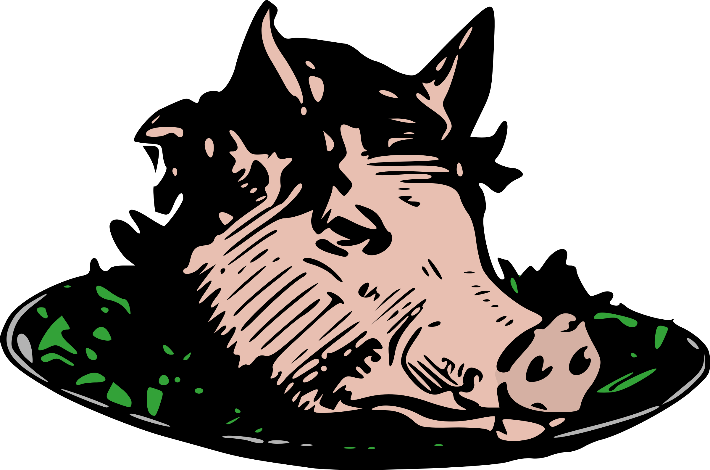 Download This Free Icons Png Design Of Pig Head Dinner PNG Image with ...