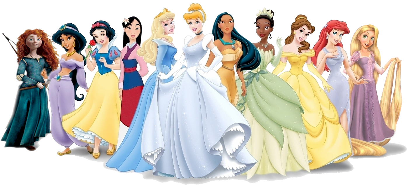 Download Disney Princesses Clipart - Disney Princess Psd PNG Image with ...