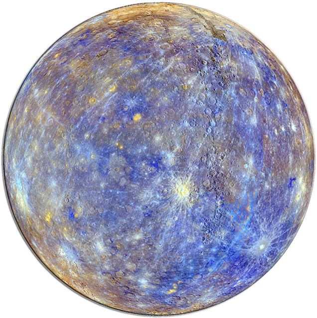 Drawn Planets Transparent - Planet Mercury - Free Transparent PNG