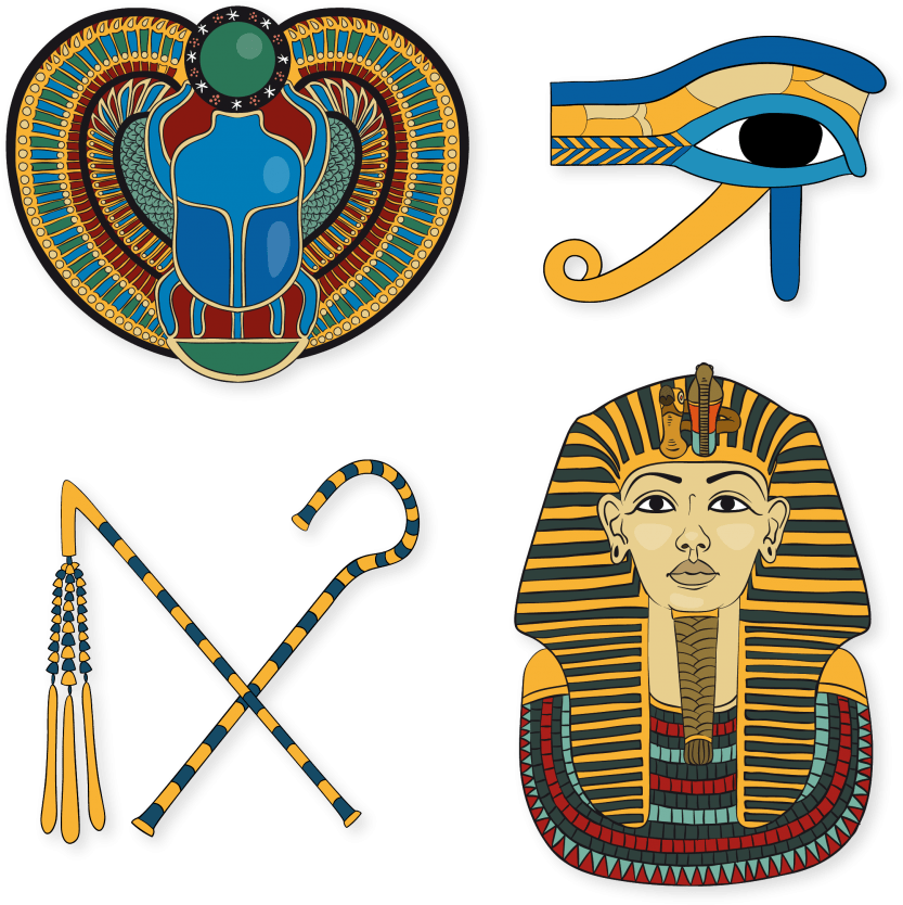 Free Png Pharaoh Png Images Transparent - Pharaoh (850x849), Png Download