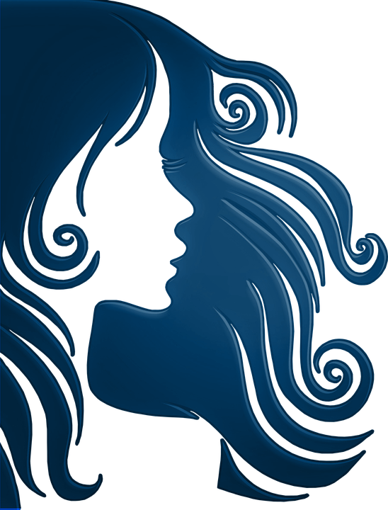 Download Abstract Woman Png Image Long Hair Girl Silhouette Png Image With No Background Pngkey Com