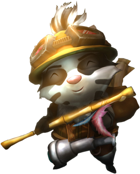 Download Badger Teemo Skin Png Image - League Of Legends Teemo PNG ...