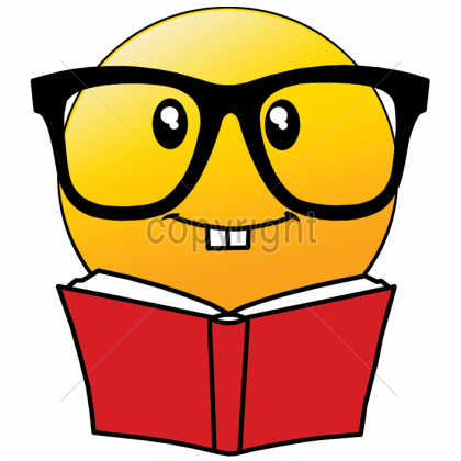 Emoji Clipart Reading - Emoji Book - Free Transparent PNG Download - PNGkey