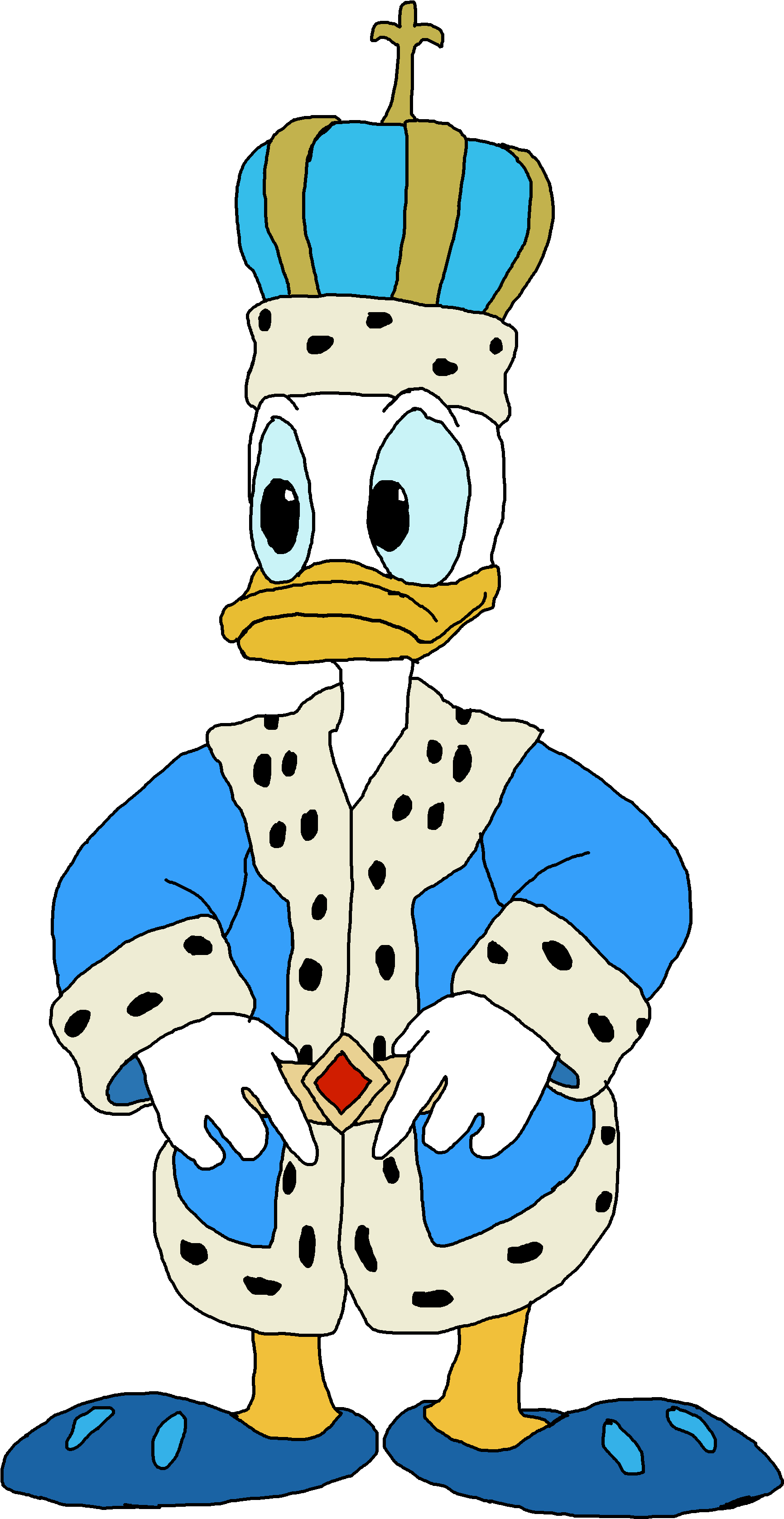 Donald Duck Images King Donald - Mickey Mouse Clubhouse - Free ...