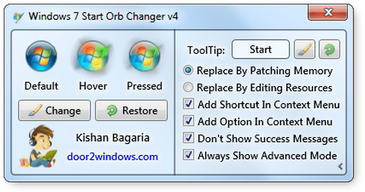 Download Download Jumpstart For Windows - Windows 7 Start Orb Changer PNG  Image with No Background 