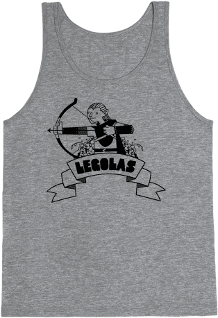 Legolas Tank Top - Top - Free Transparent PNG Download - PNGkey