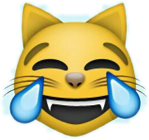 Download Emoji Cat Funny Happy Laugh Kjapa Riverdale Lol Swag - Joy Cat ...