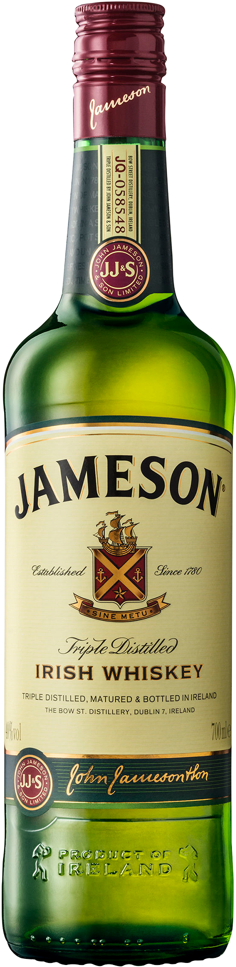 Jameson Irish Whiskey 700ml Bottle - Jameson Irish Whiskey (1000ml ...