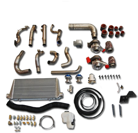 Arrington Custom Mid Mounted Hemi Twin Turbo Kit - Turbo Kit Png - Free ...