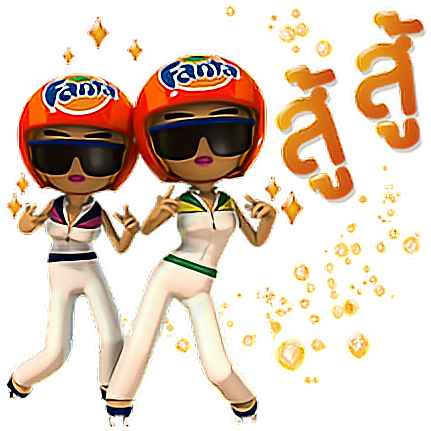 Fanta Dance Stickers Emojistickers Emojisticker Emojis - Cartoon - Free ...