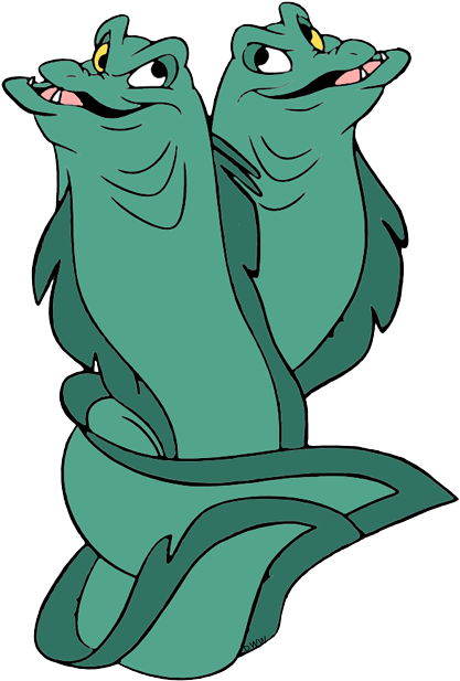 Download Ursula Clip Art - Little Mermaid Flotsam And Jetsam PNG Image ...