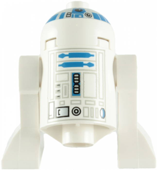 Lego R2-d2 Astromech Droid Minifigure - R5-d4 Astromech Droid Lego Star ...