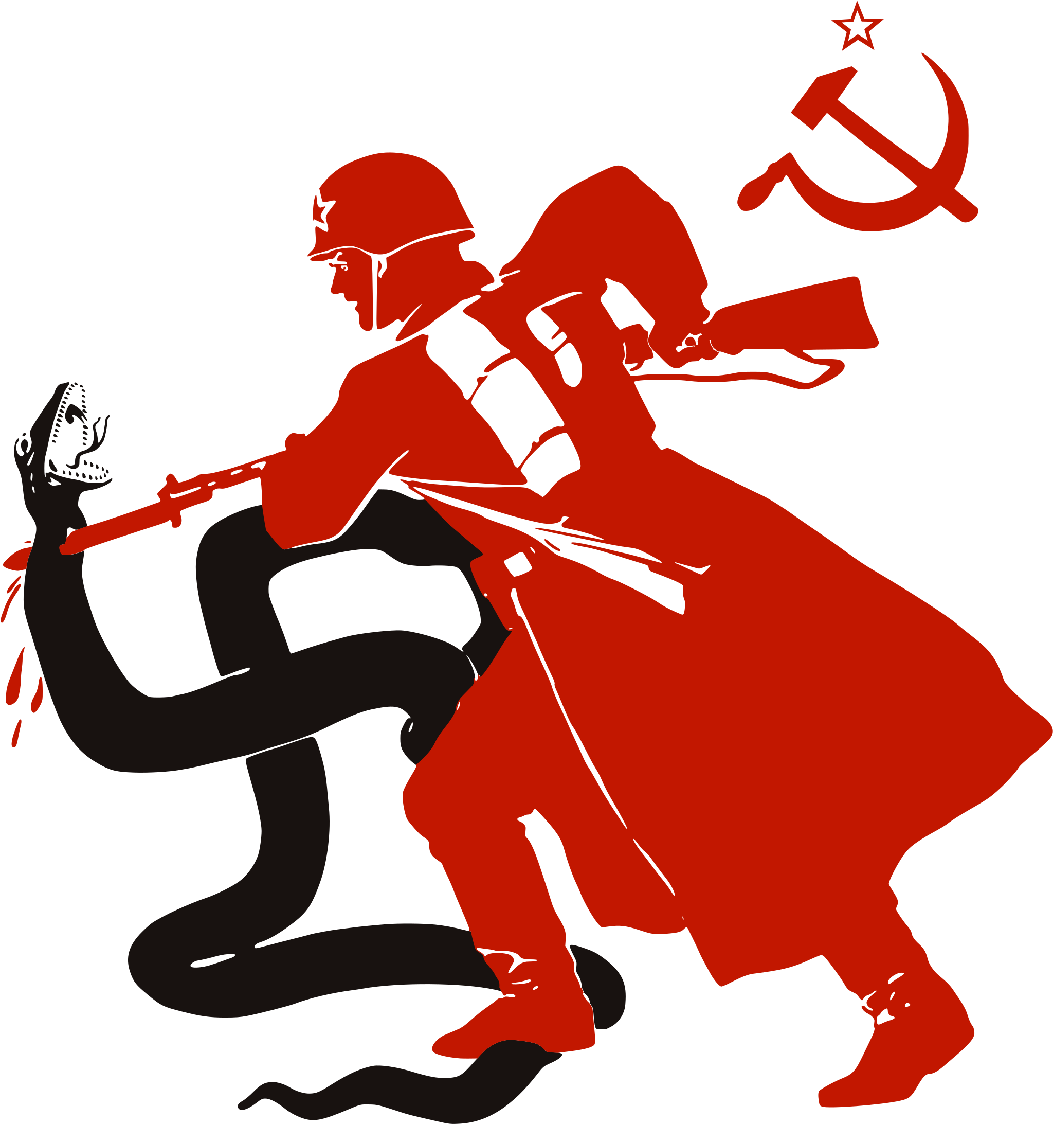 Download This Free Icons Png Design Of Death To The Fascist PNG Image with  No Background 