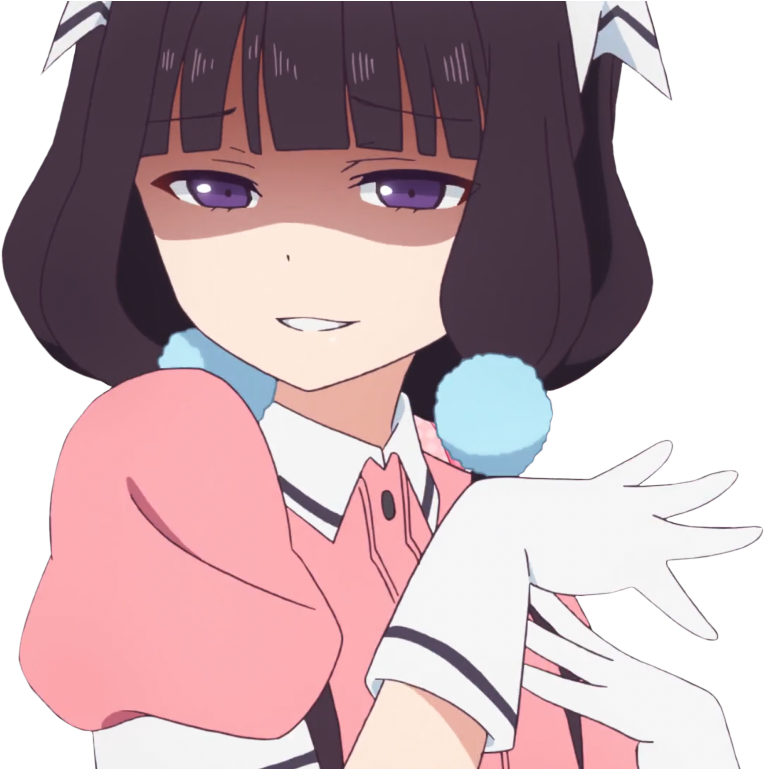 Maikasmug Discord Emoji - Blend S Maika Smug - Free Transparent PNG ...