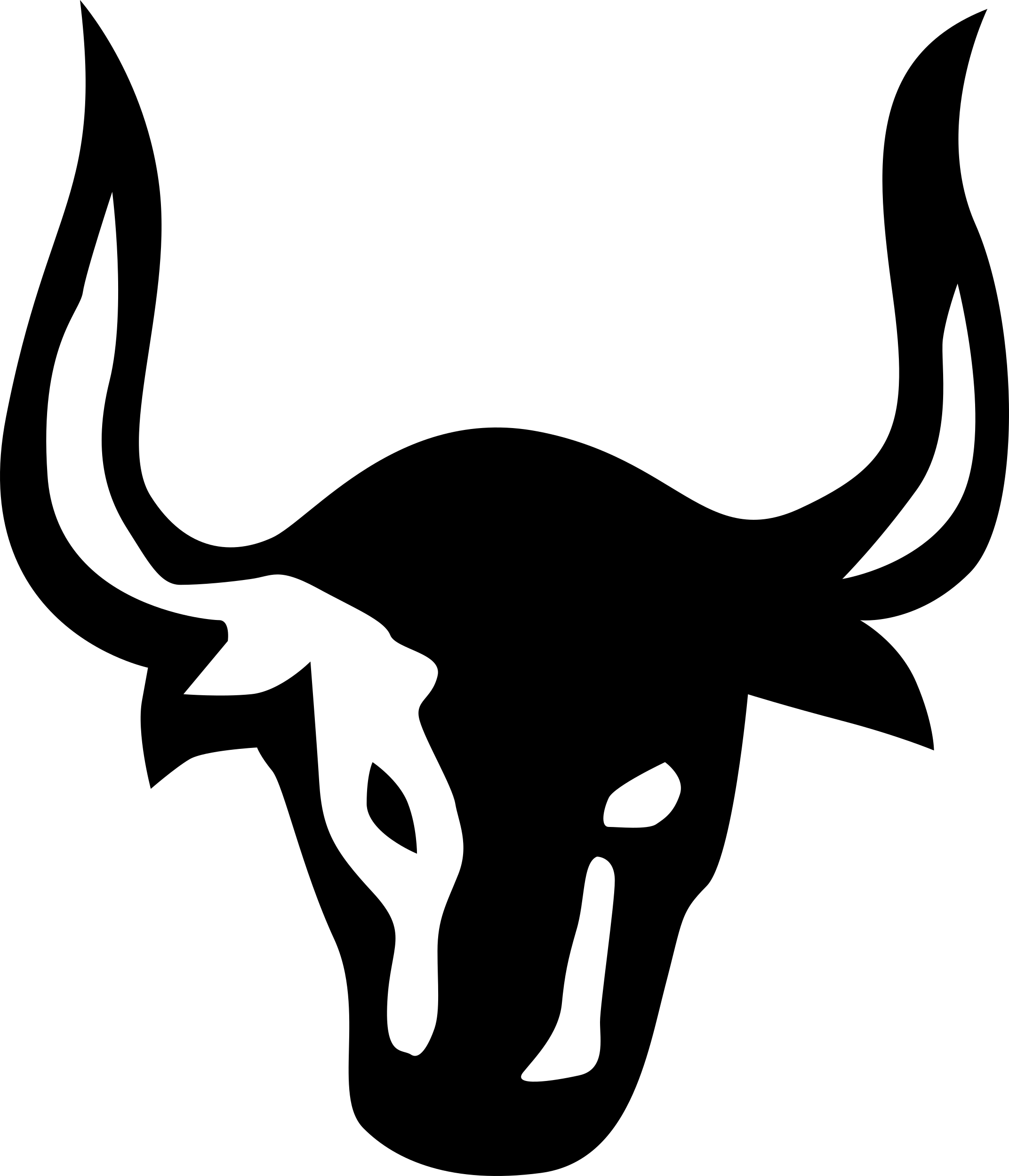 This Free Icons Png Design Of Bulls Head 2 (2059x2400), Png Download