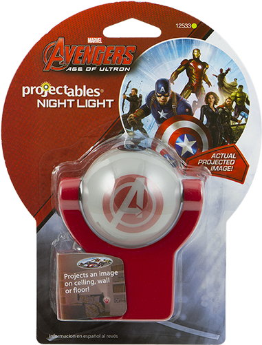 avengers projectable night light