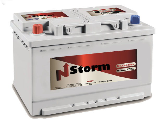 N-storm Battery - 60 Amper Energy Akü (602x468), Png Download