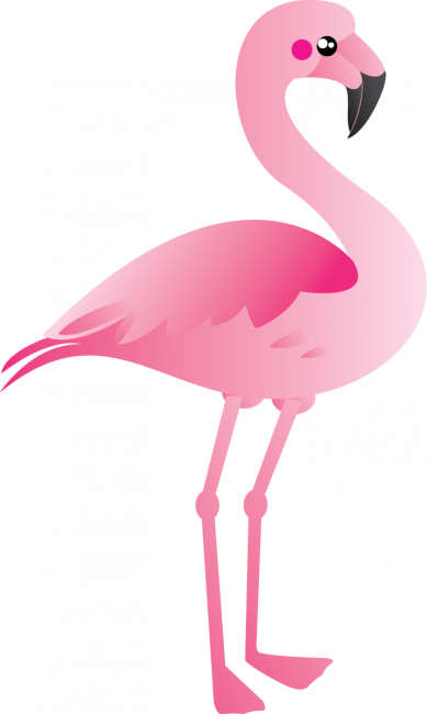 Flamingo Clipart Png - Flamingo Cartoon Clip Art - Free Transparent PNG ...