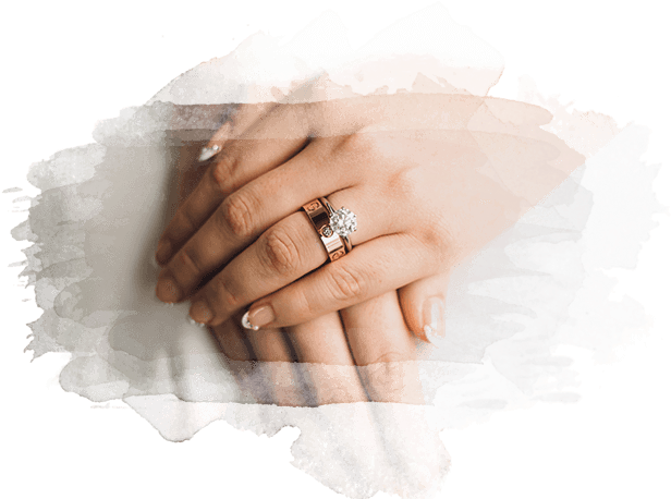 Download A Collection Of Beautiful Diamond Engagement Rings - Engagement  Ring Ceremony Png PNG Image with No Background 