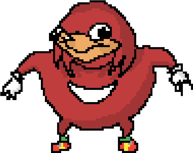 Uganda Knuckles - Free Transparent PNG Download - PNGkey