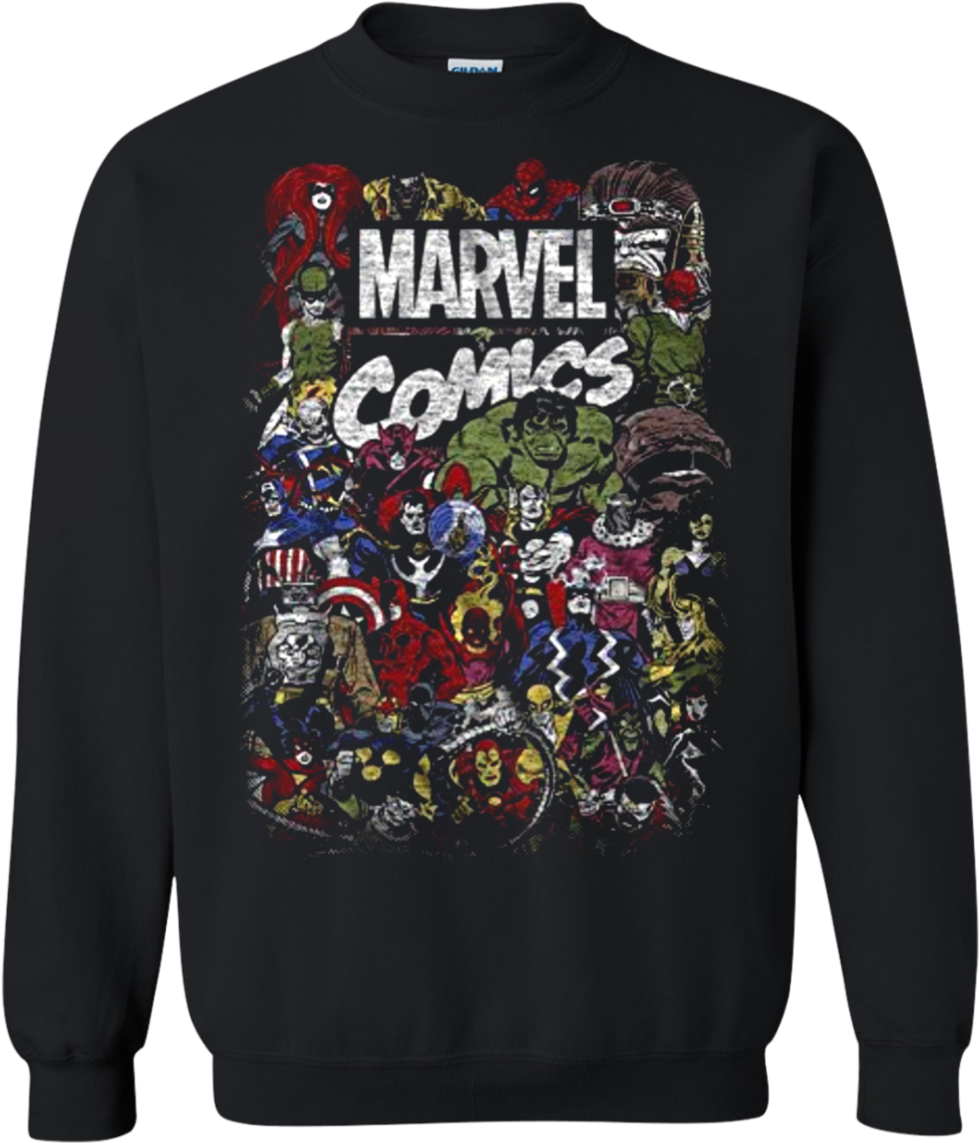 Download Comics Logo - Sweater PNG Image with No Background - PNGkey.com