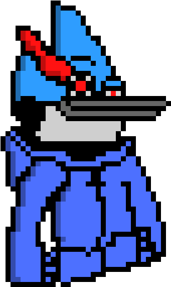 Mordecai - Pixel Art - Free Transparent PNG Download - PNGkey