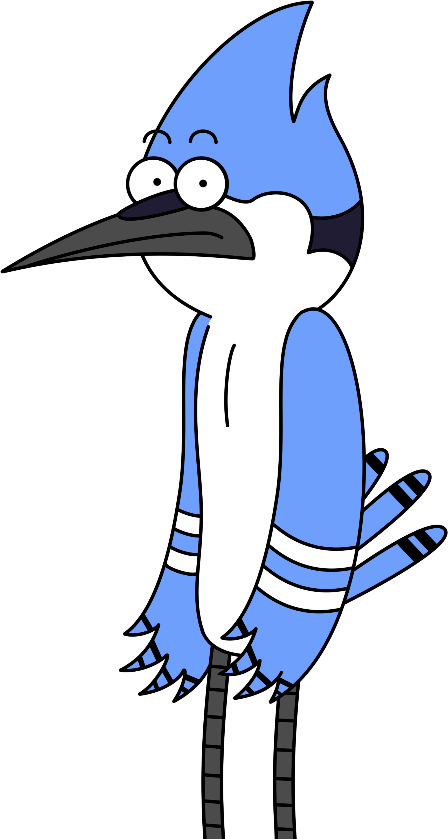 Download Mordecai - Mordecai Cartoon PNG Image with No Background ...