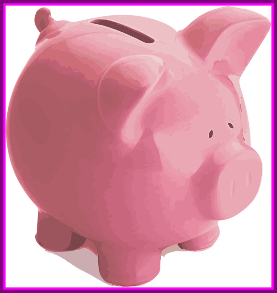 Download Pink Piggy Bank Clipart Piggy Bank Money Saving Pink Piggy Bank Png Image With No Background Pngkey Com