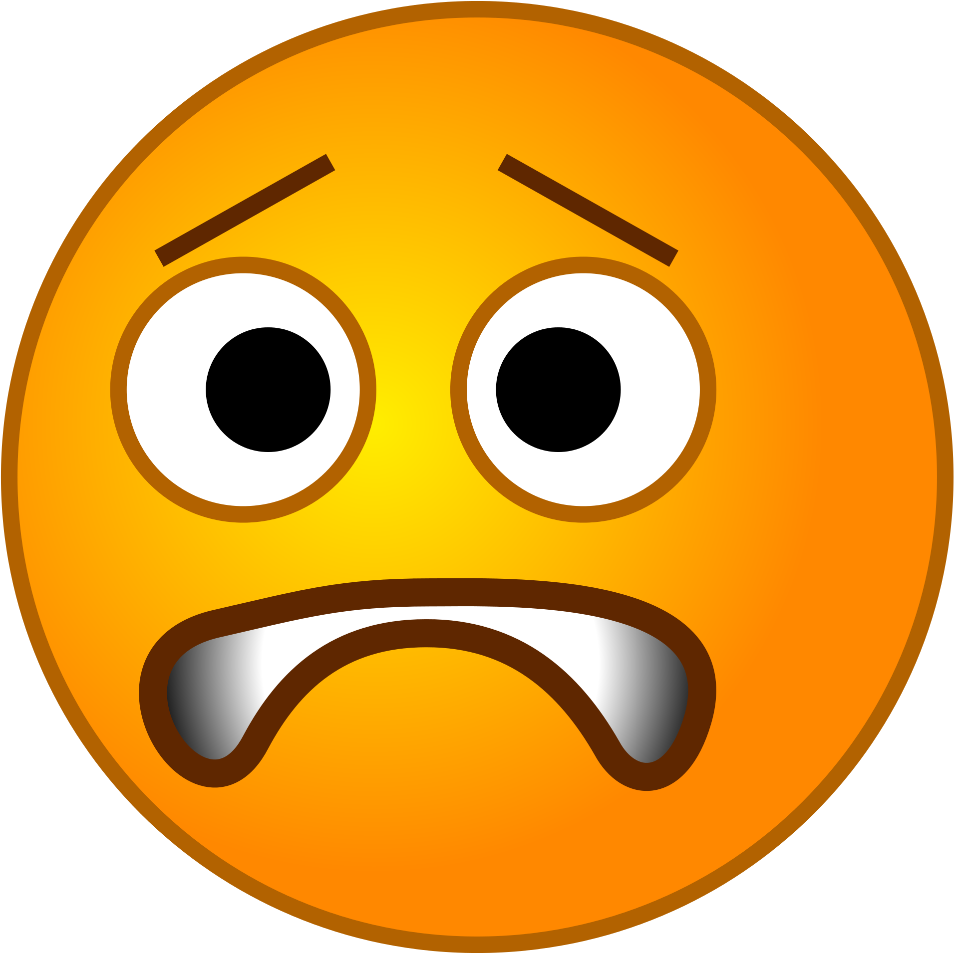 Download Worried Emoji Transparent - Worried Emoji PNG Image with No ...