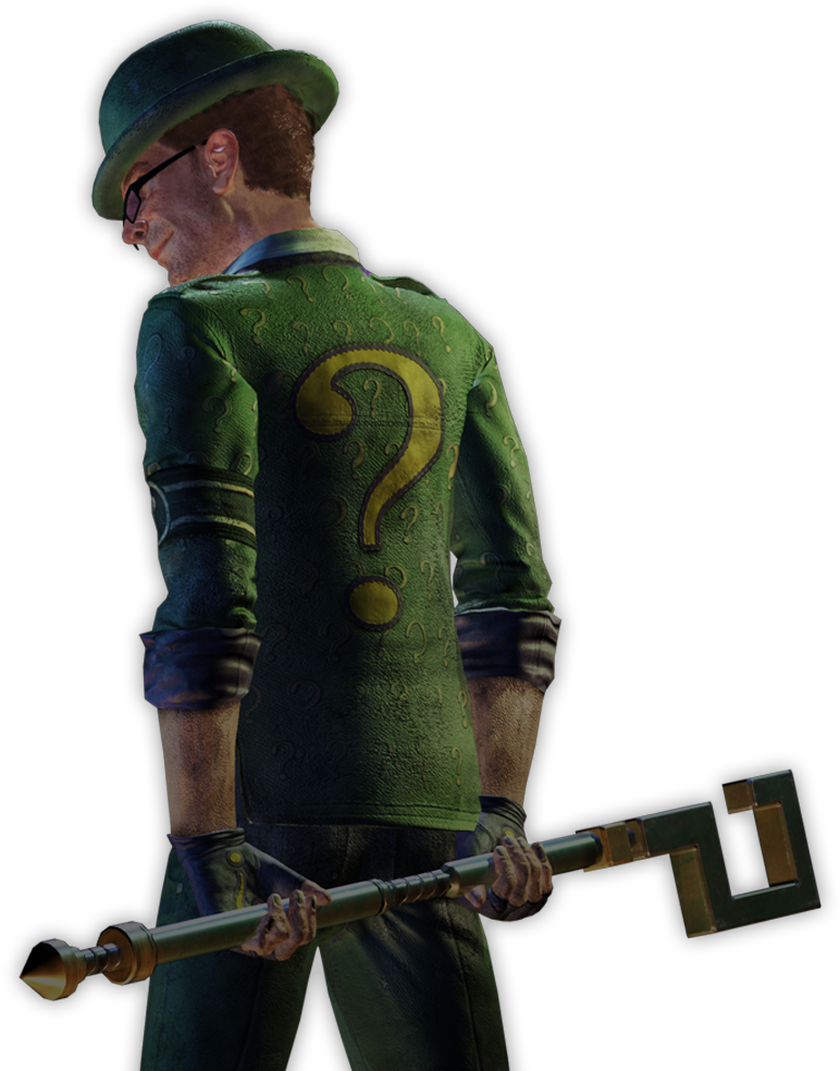 Riddler - Figurine (834x986), Png Download