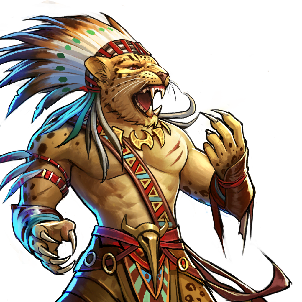 Download Aztec Warrior Free Vector Art 605 Free Downloads Jaguar Warrior Png Png Image With No Background Pngkey Com
