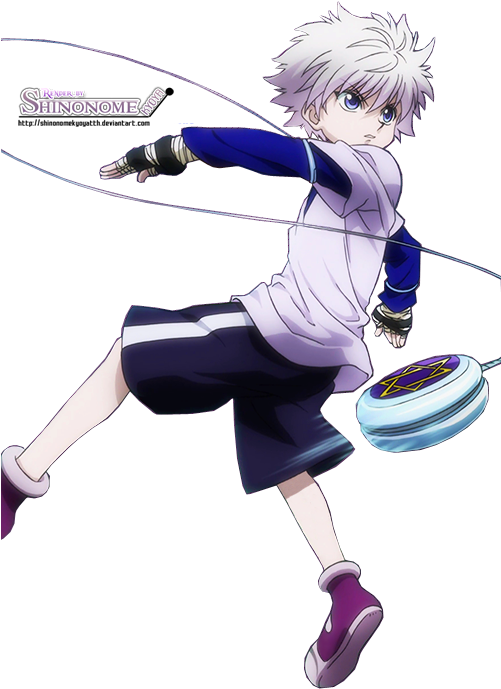 Render Zoldyck By Shinonomekyoyatth Killua Png Free Transparent Png