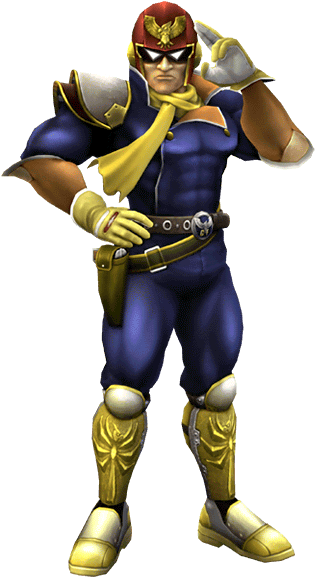 Captain Falcon Smash 4 Png - Super Smash Bros Brawl Captain Falcon ...