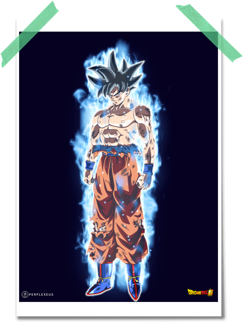 Goku Instinto Superior, Full transparent background PNG clipart