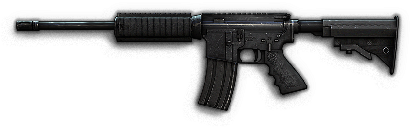 Download Battlefield Transparent M4a1 - M4a1 Battlefield PNG Image with ...